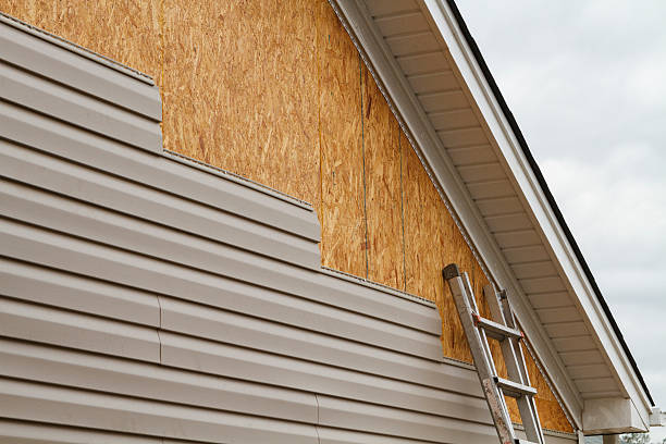 Professional Siding Installation technician working in Colorado Springs, CO